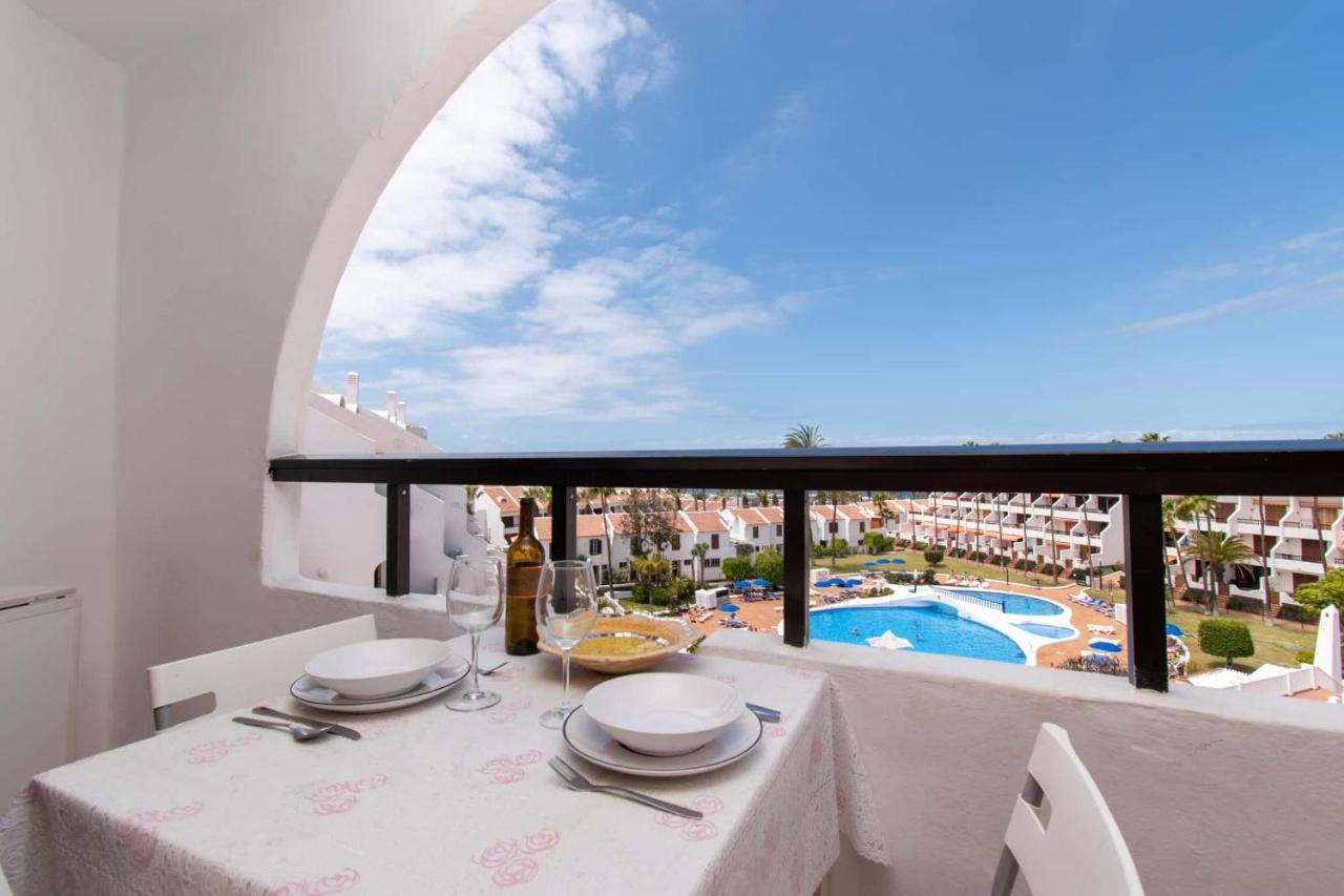 Parque Santiago II 269 - Studio With Sea And Pool Views Playa de las Américas Exterior foto